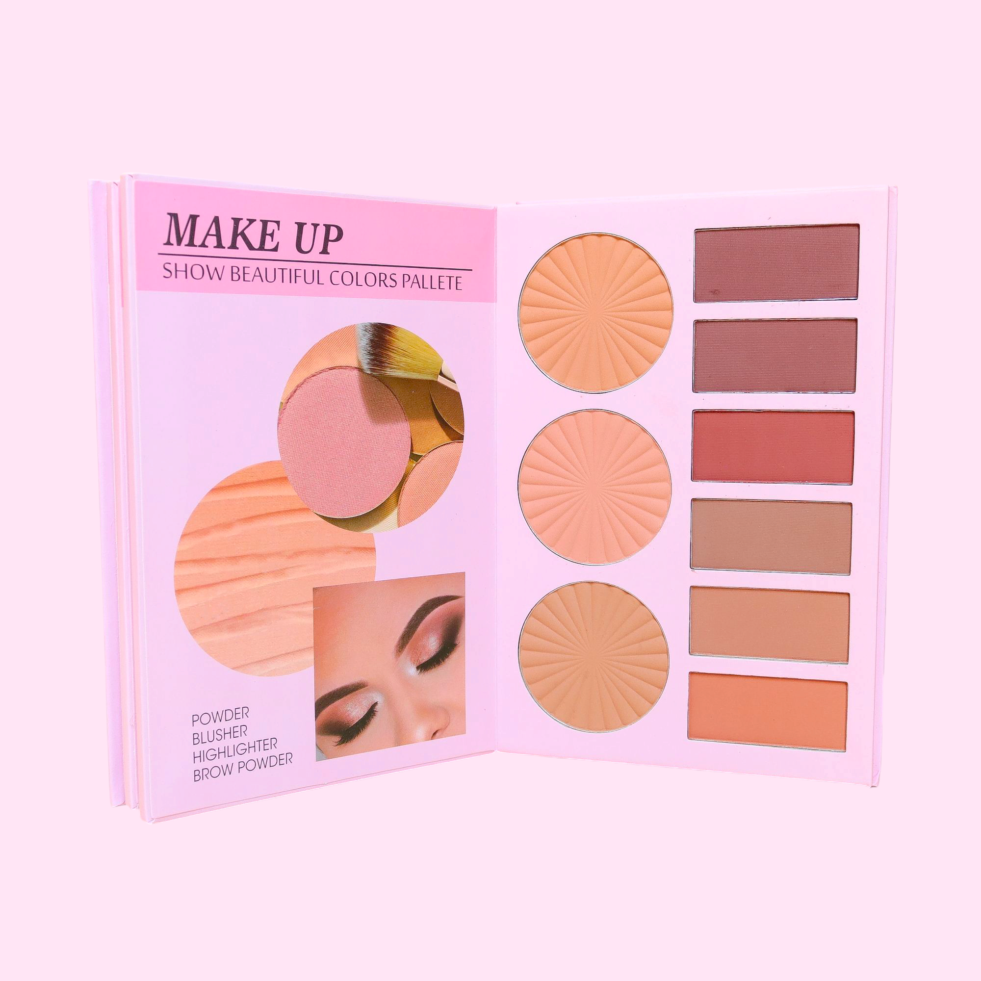 Set Libro de sombras 6 en 1 - Mocoallure