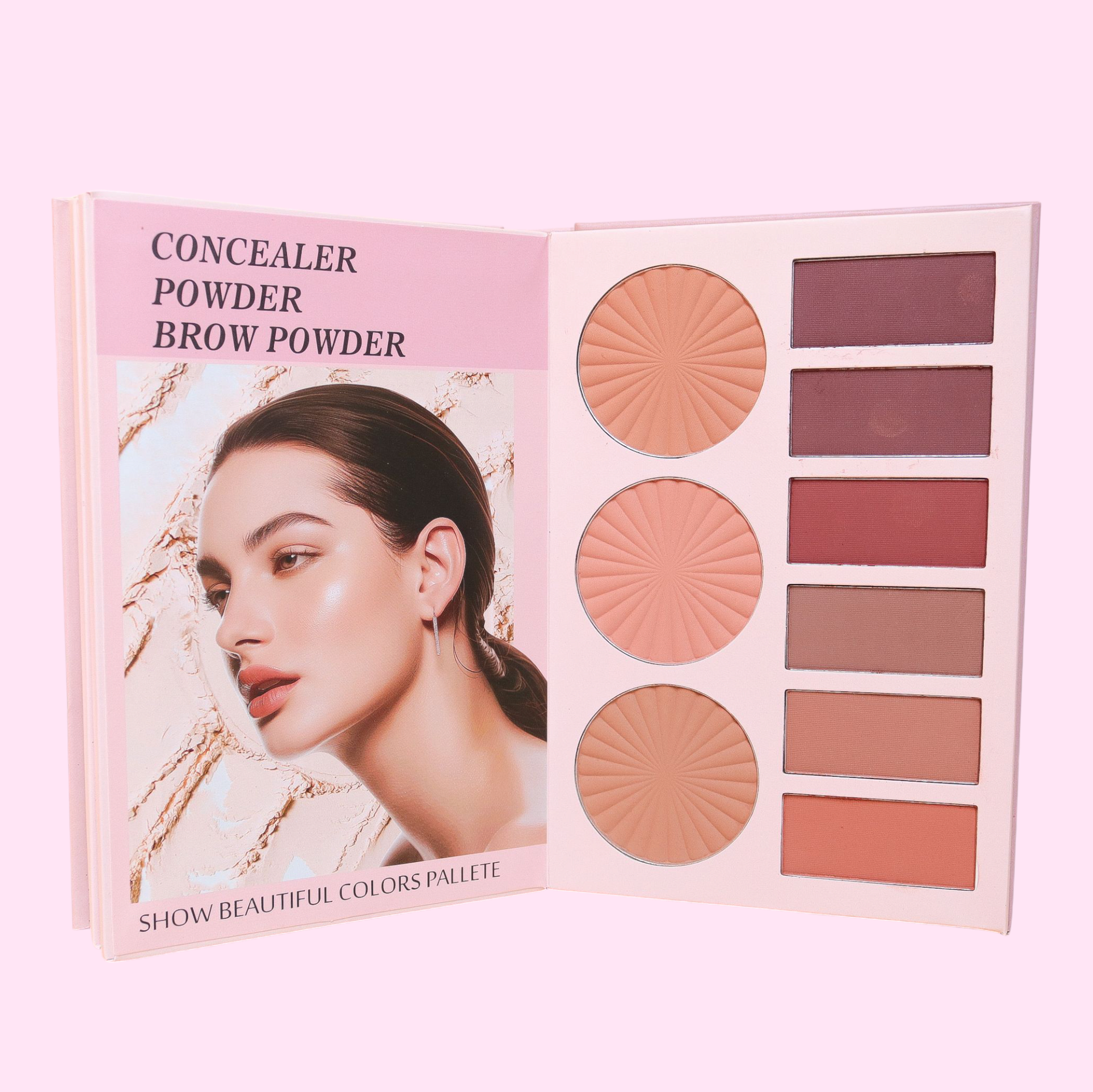 Set Libro de sombras 6 en 1 - Mocoallure