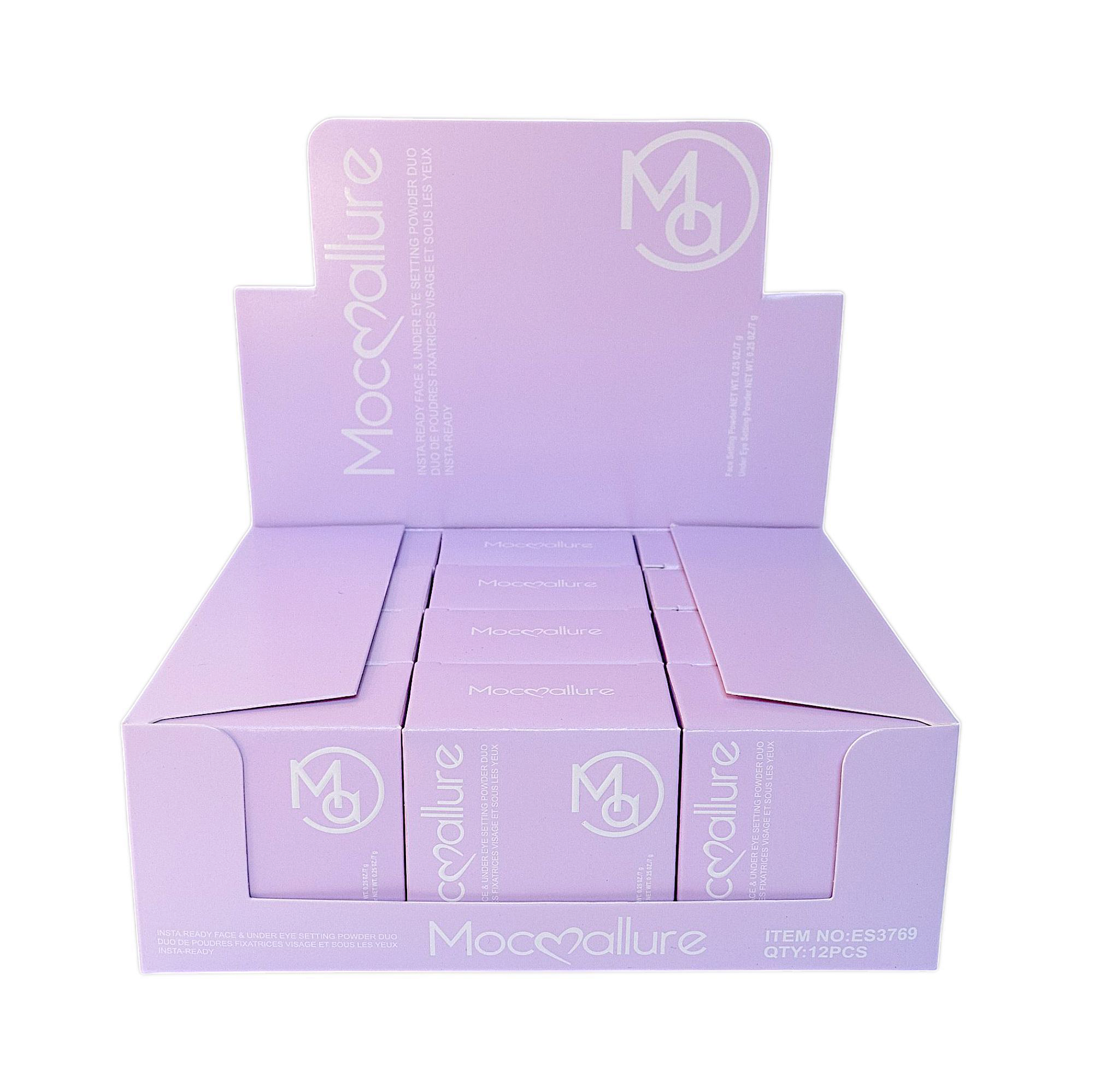 Polvo Fijador para el Contorno de Ojos, Insta Ready Morado – Mocoallure.