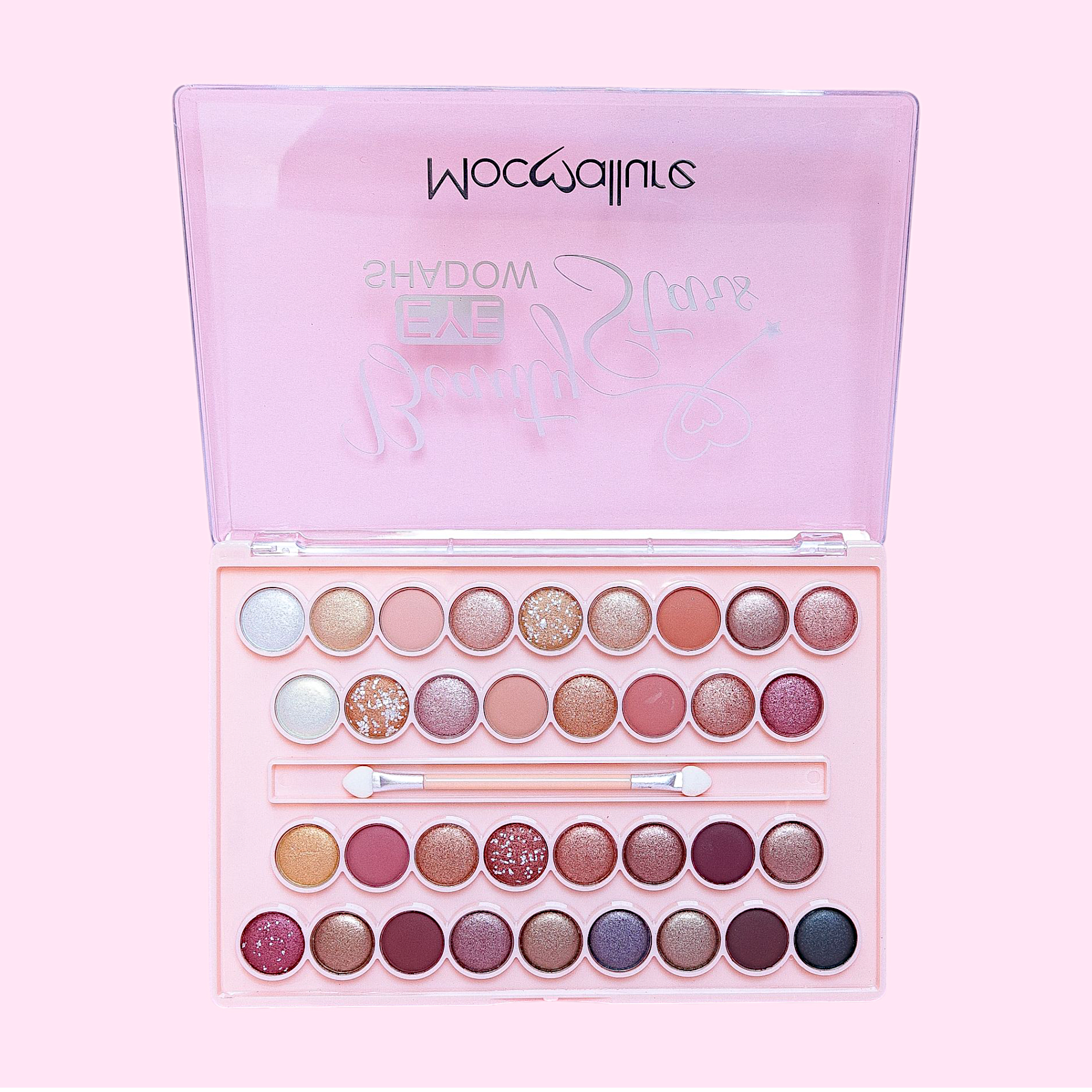 Sombras de ojos. Eye Stars. 34 colores, incluye aplicador. Mocoallure