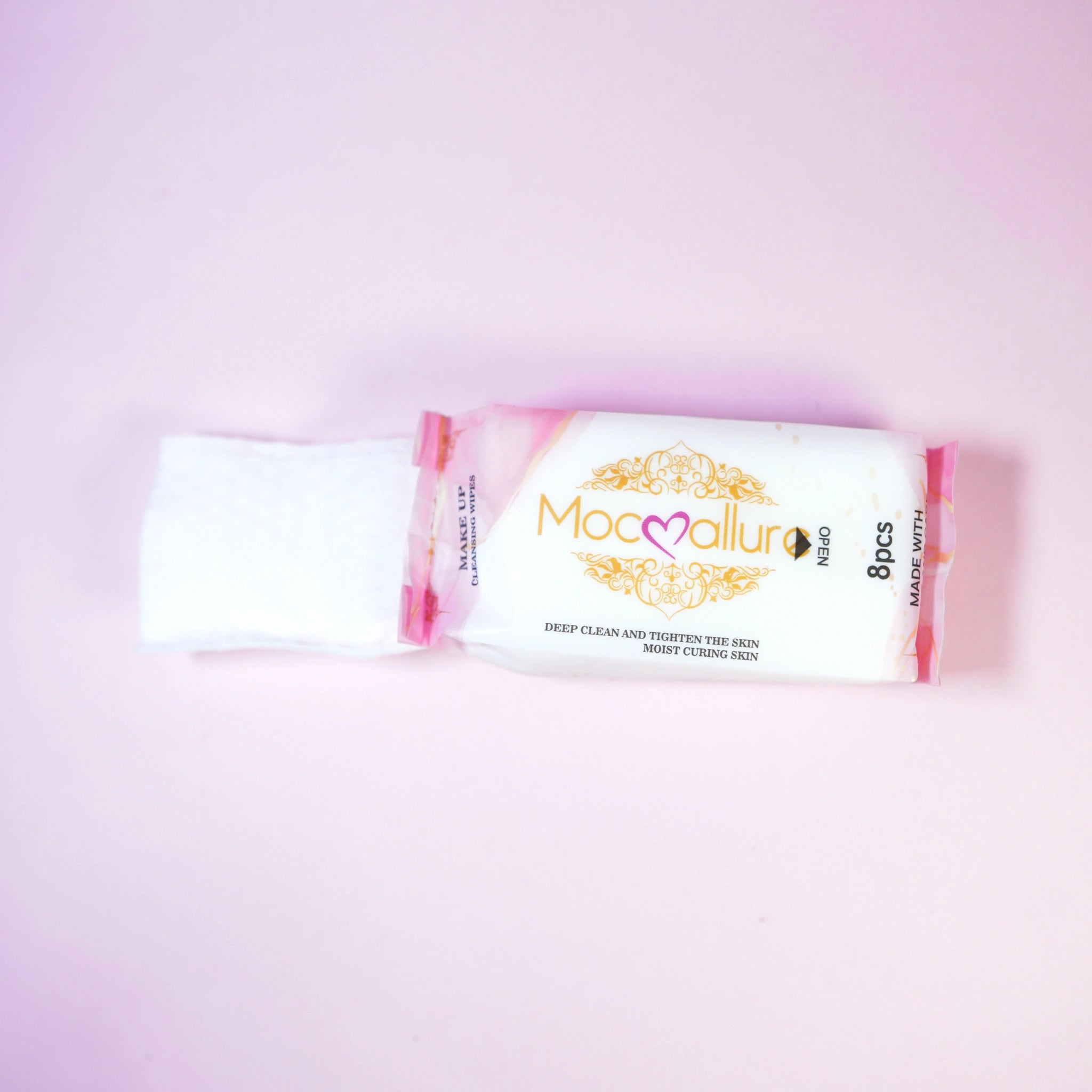 Toallitas Desmaquillantes Mocoallure – Limpieza Suave y Eficaz.