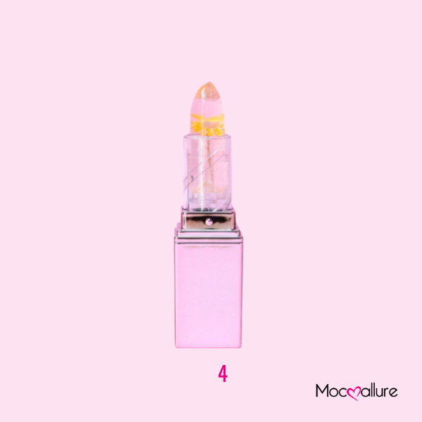 Labial Stick Mágico – Color y Flores Transparente. Mocoallure