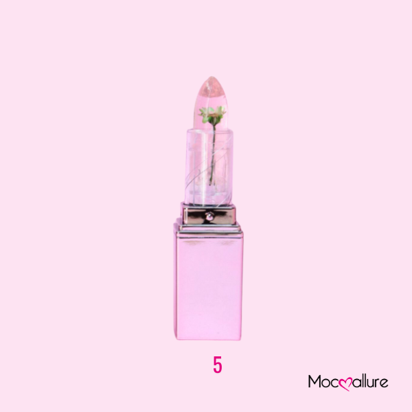 Labial Stick Mágico – Color y Flores Transparente. Mocoallure