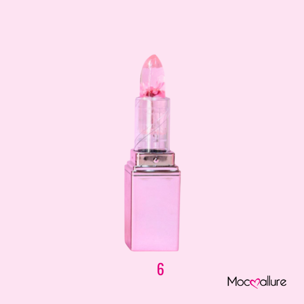 Labial Stick Mágico – Color y Flores Transparente. Mocoallure