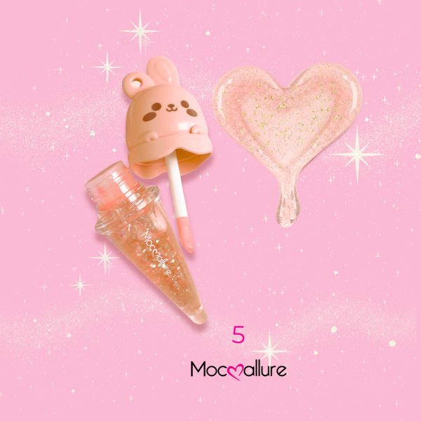 Lip Gloss – Efecto Luminoso y Sedoso. 6 Tonos. Mocoallure
