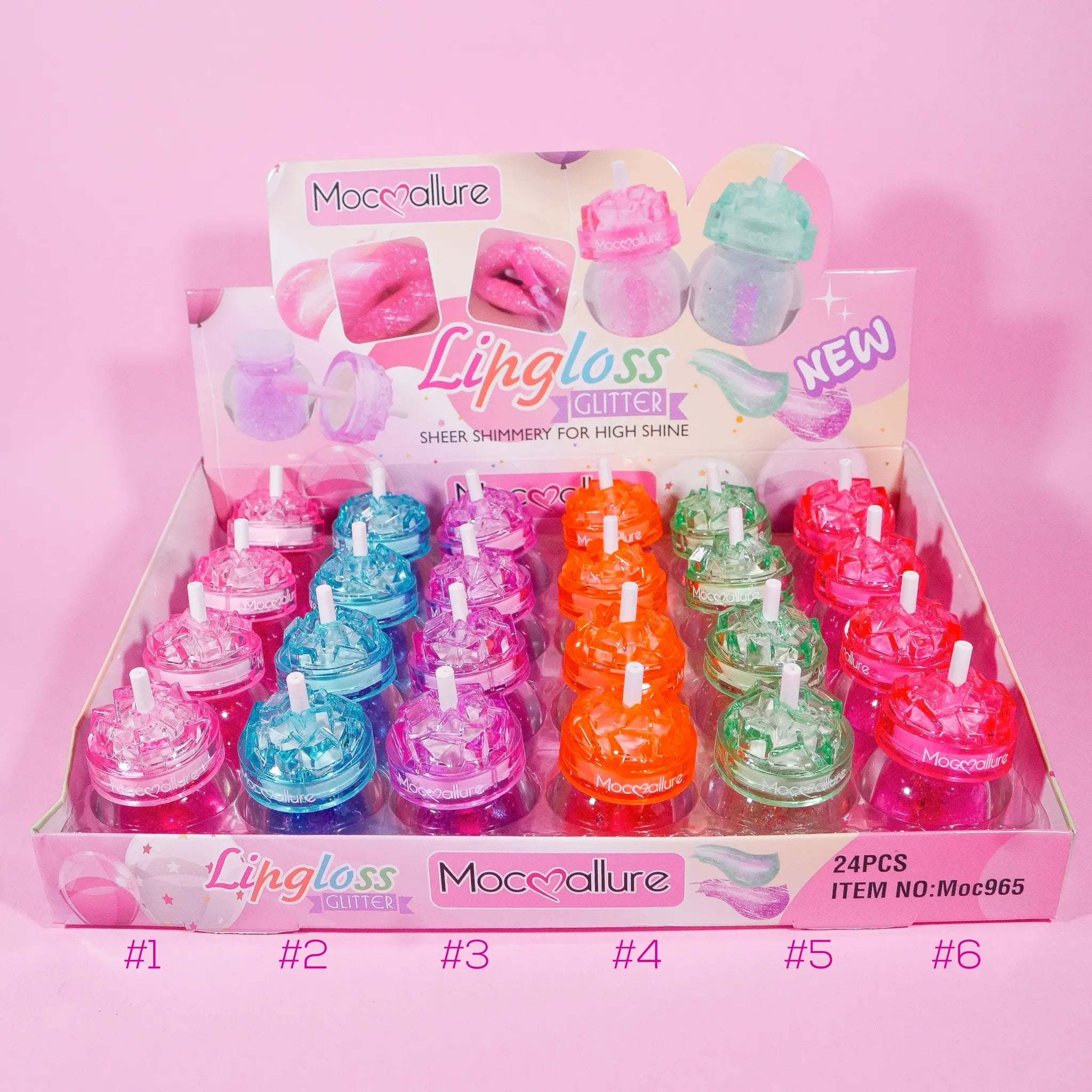 Lip Gloss Hidratante Mocoallure – Efecto Brillante y Suave