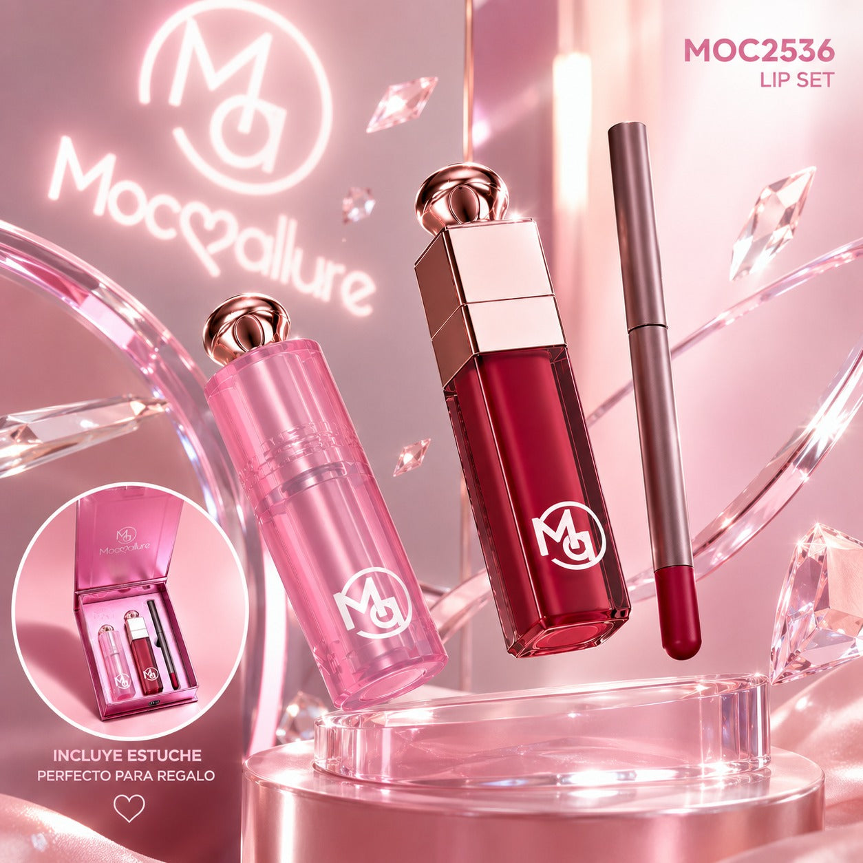 Set de Labios Completo Mocallure
