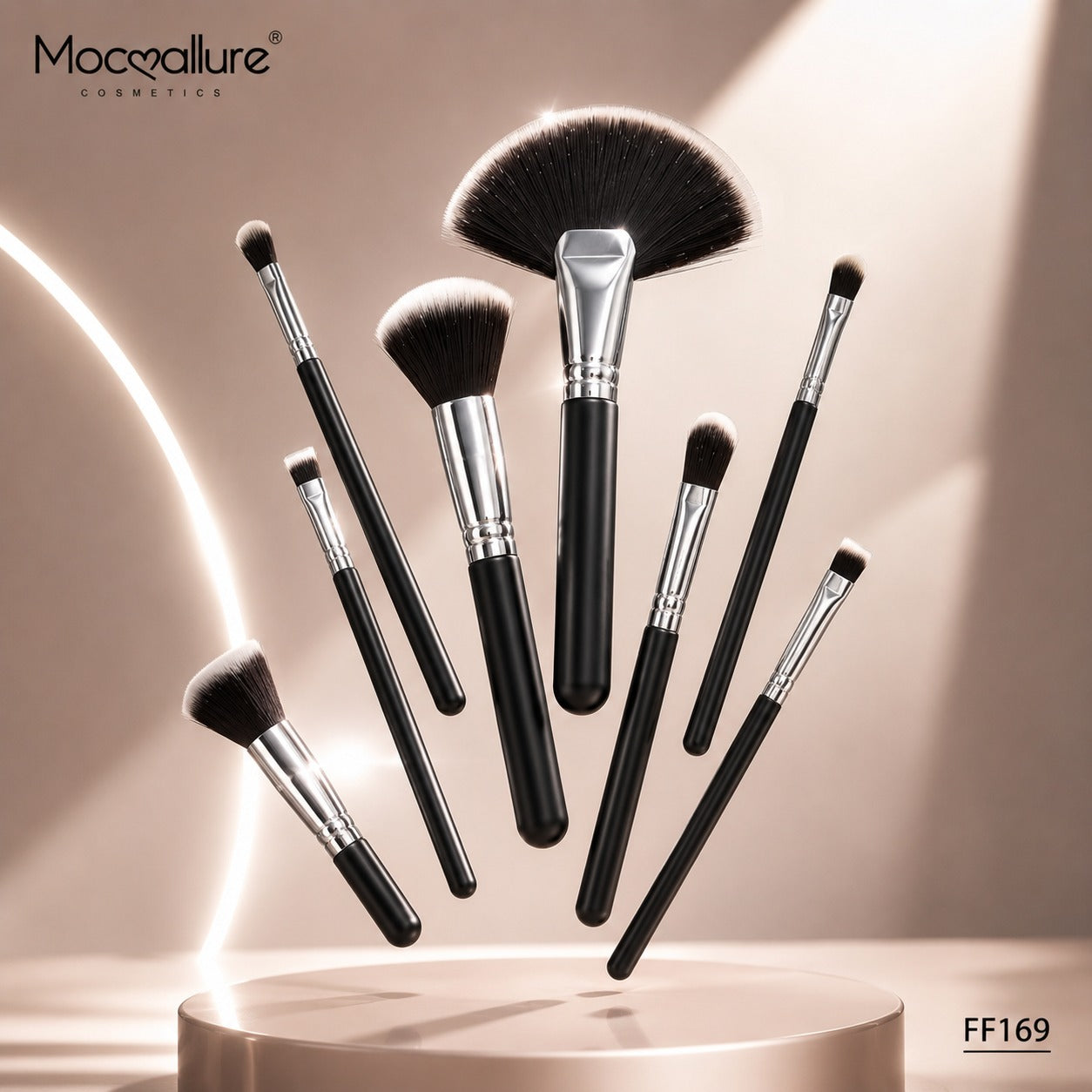 Juego de Brochas para Maquillaje Profesional Mocallure