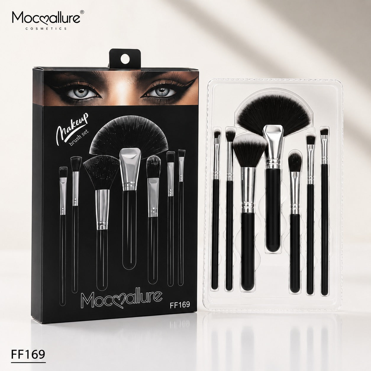 Juego de Brochas para Maquillaje Profesional Mocallure