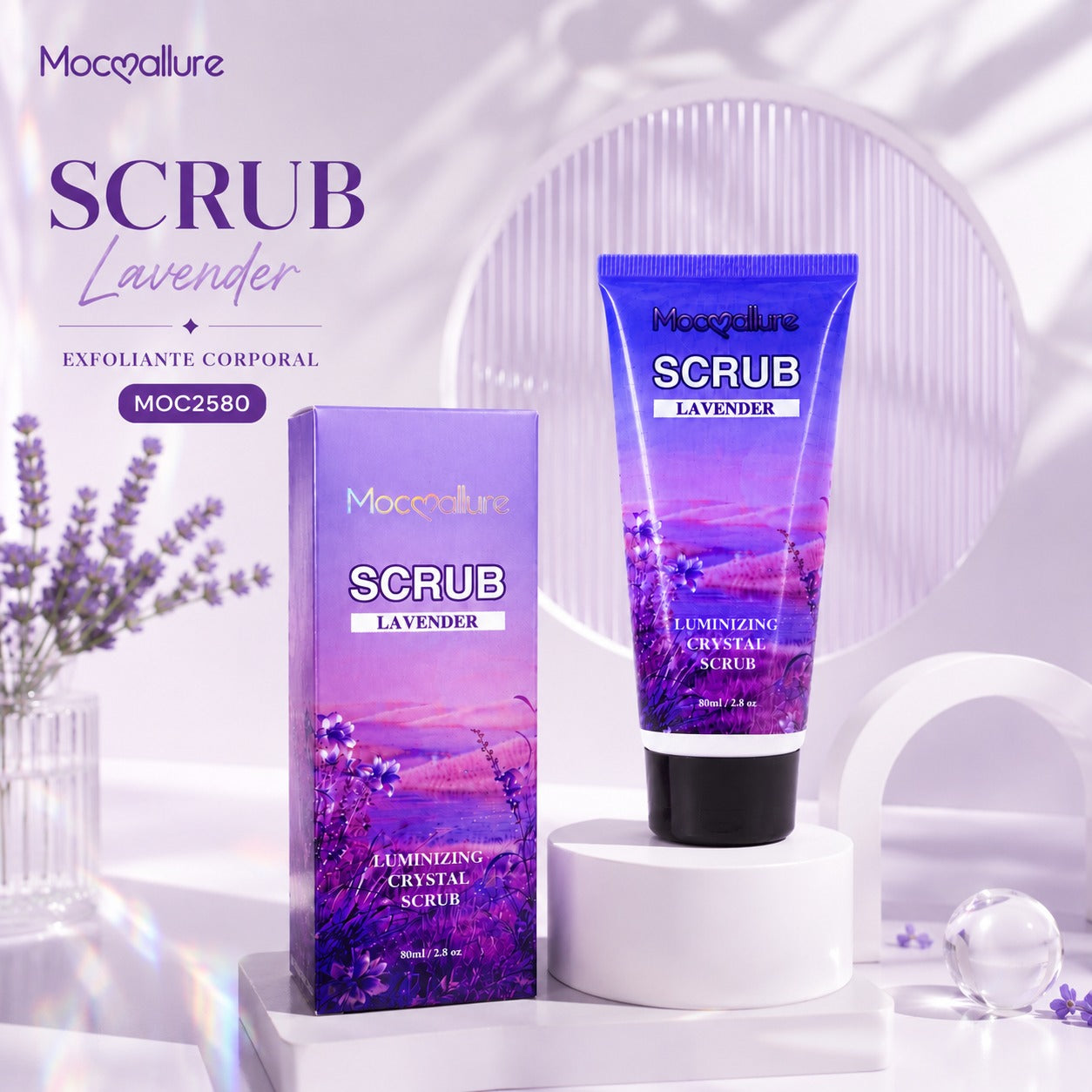 Scrub Exfoliante Hidratante  para Manos con fragancia de larga duración