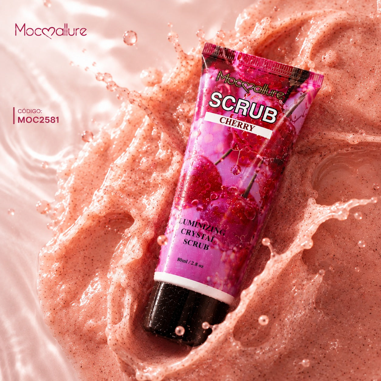 Scrub Exfoliante Hidratante  para Manos con fragancia de larga duración