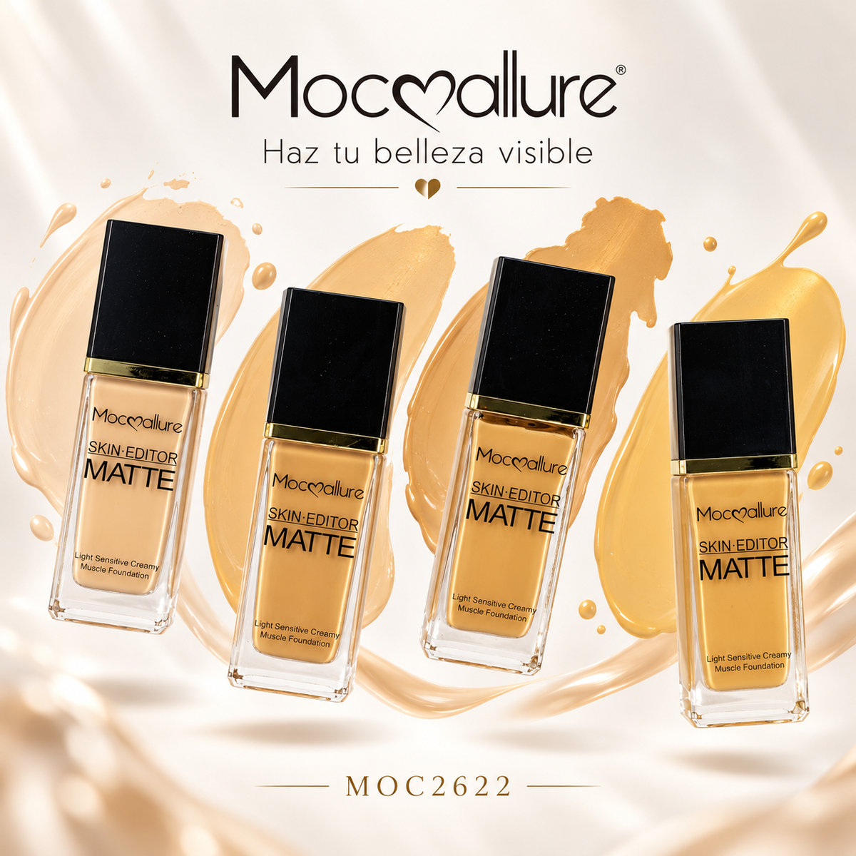 BASE MAQUILLAJE LIQUIDA MATTE MOC2622