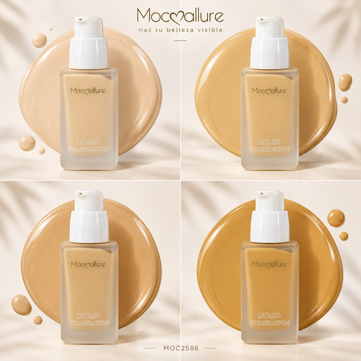 BASE DE MAQUILLAJE LONG-WEAR MOC2586